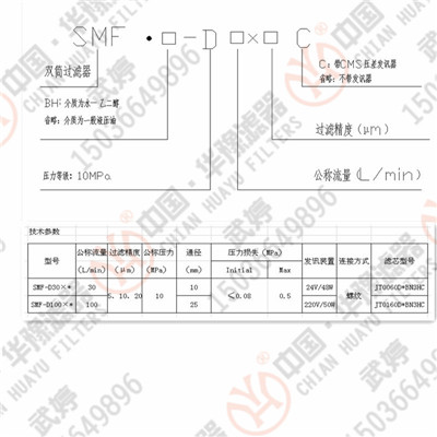 双筒过滤器SMF-D30×10