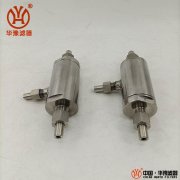 TZ216A直通式水样过滤器(不锈钢端盖)新华供应
